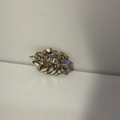 Rhinestone Brooch Very nice unnamed costume jewelery Free shipping