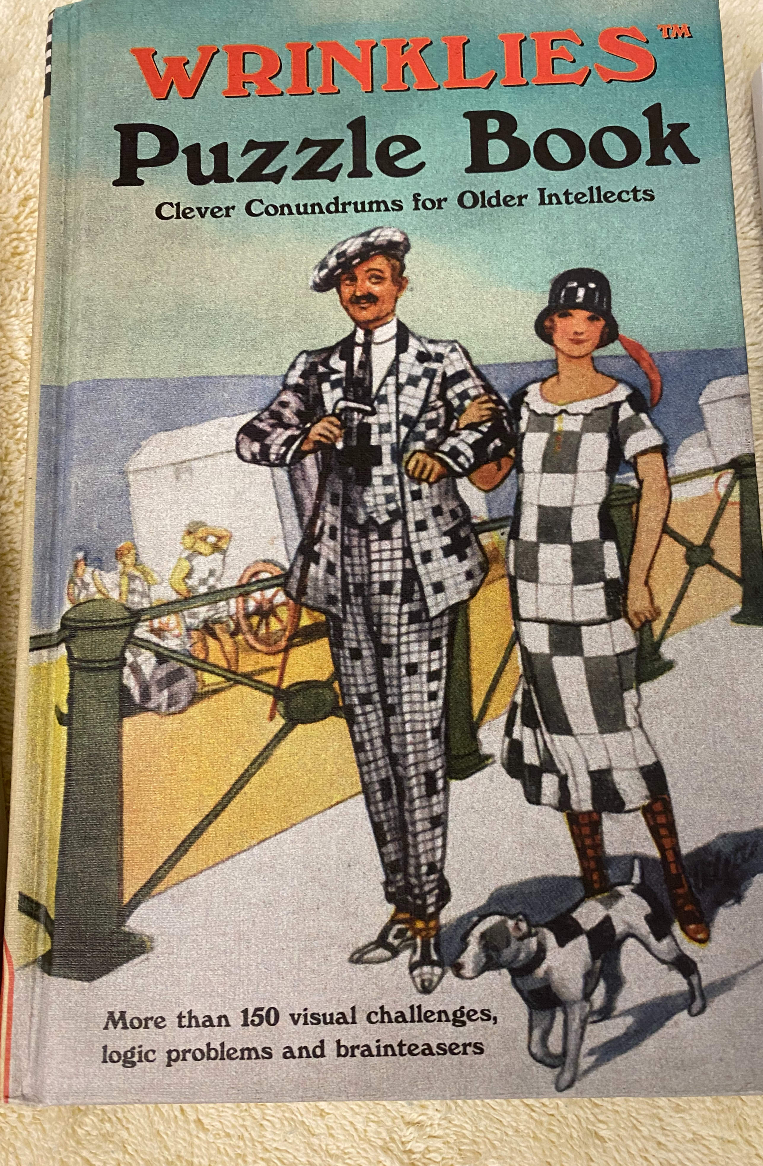 Wrinklies Puzzle Book - Hard Cover