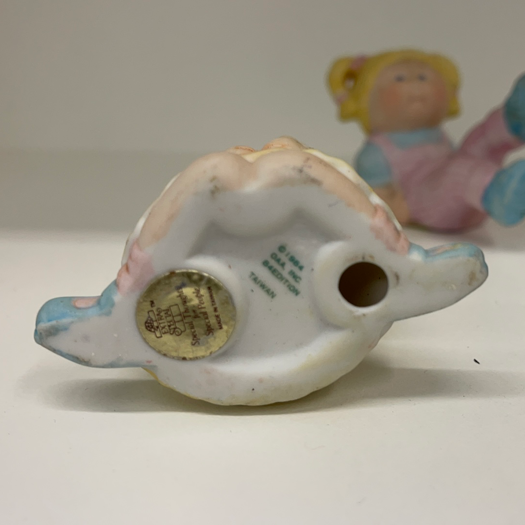 Collection of Cabbage Patch Dolls Porcelain Figurines