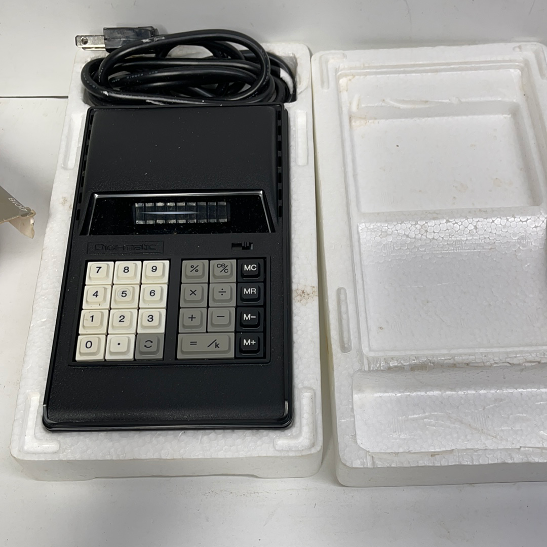 Rare Digi-matic EM-8 calculator with Memory Made in Japan sold by Simpson Sears ltd Canada
