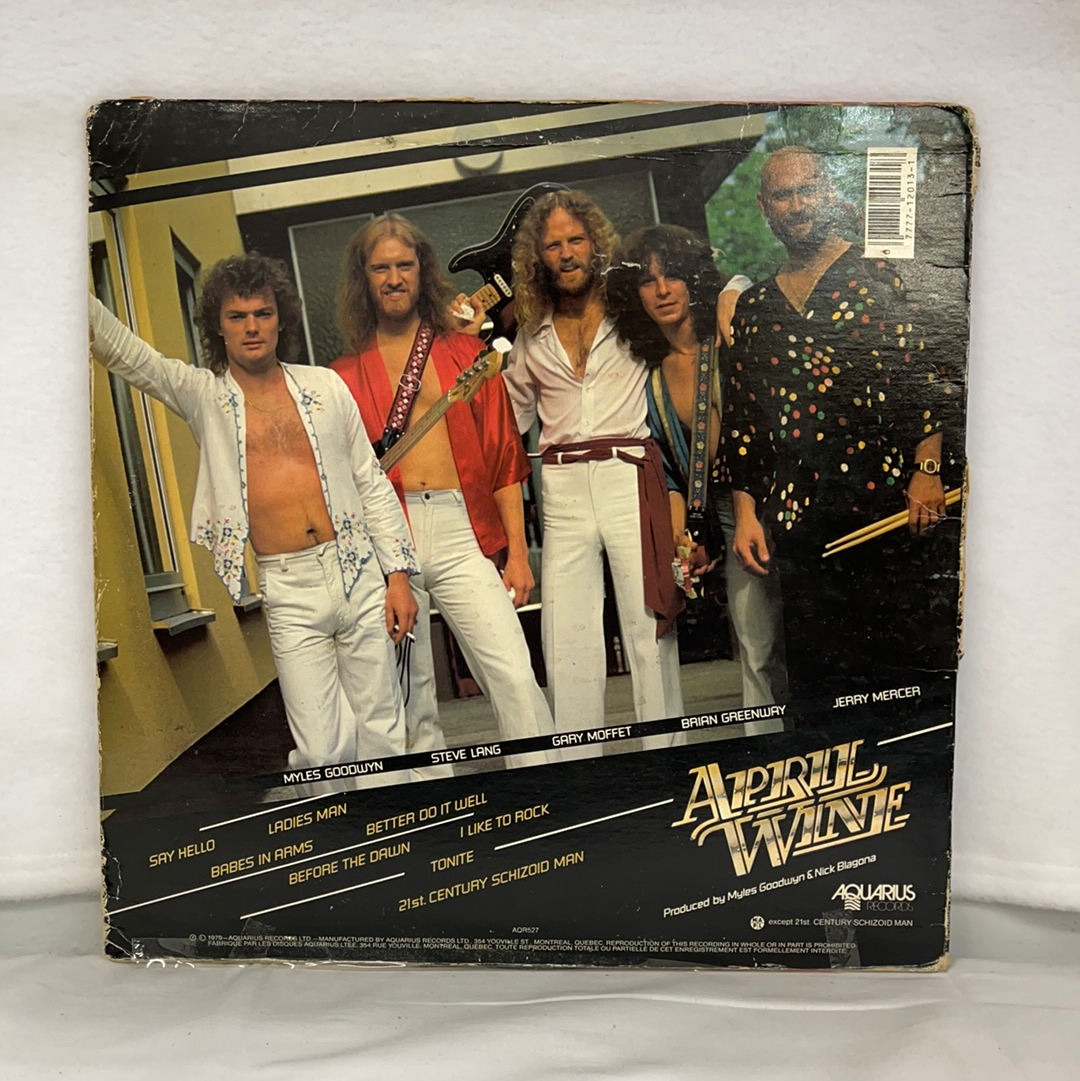 April Wine - Harder Faster - Record