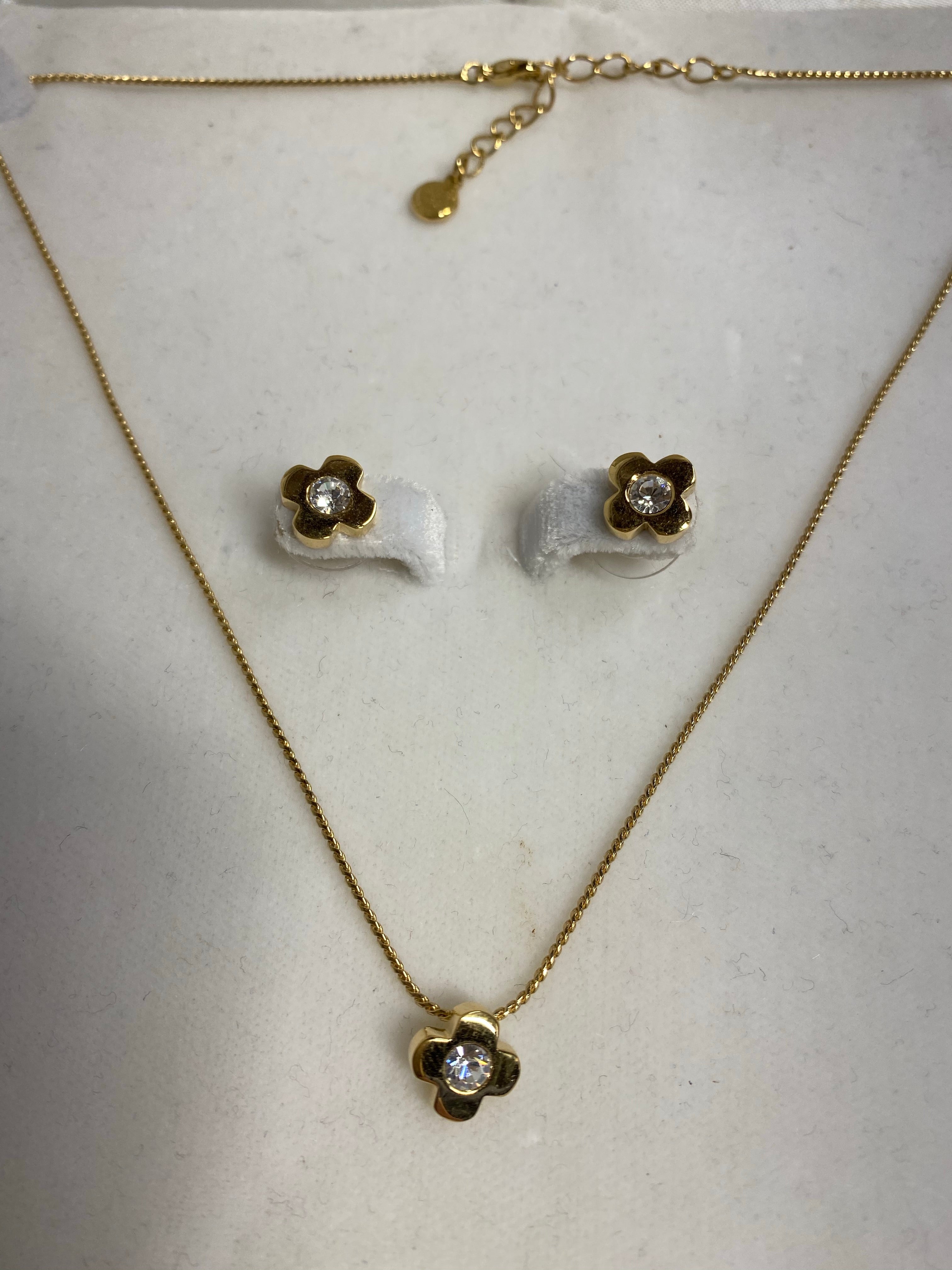 Fifth Avenue Collection Hand Made  - Necklace & Earring Set