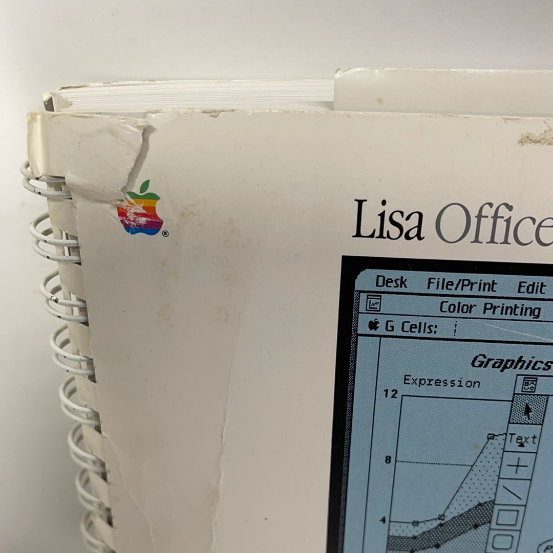 Apple Lisa office system Release 3.0 Paperback book Rare!! Free shipping!