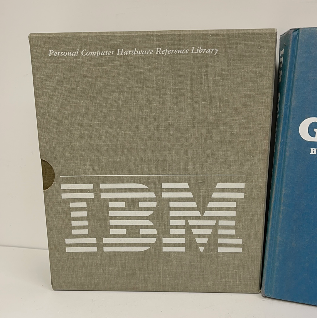 IBM PCjr hardware reference library with diskette and IBM PC graphicsHardcover first edition