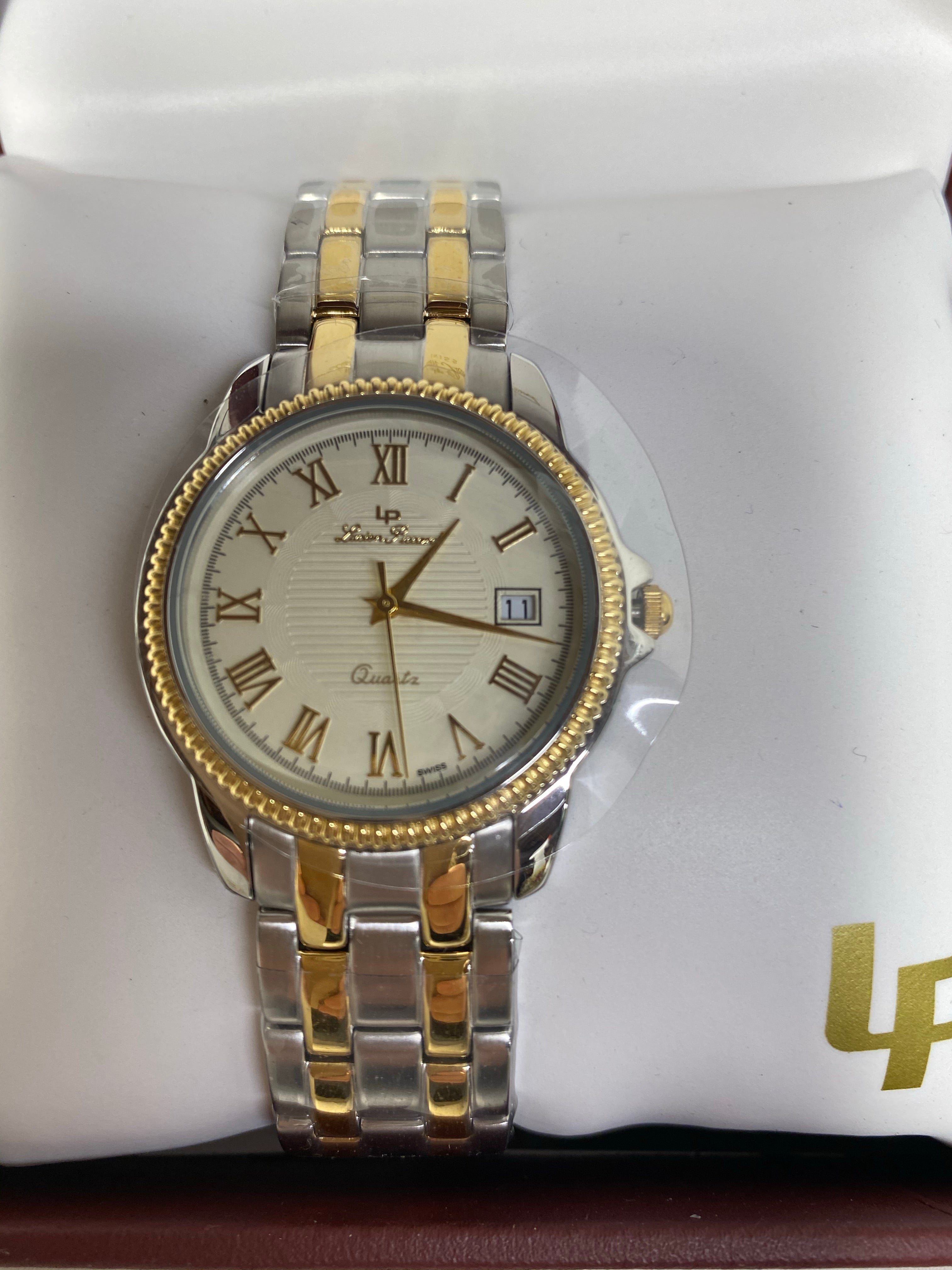 Men’s Lucien Piccard Quartz Swiss 2-Tone Watch