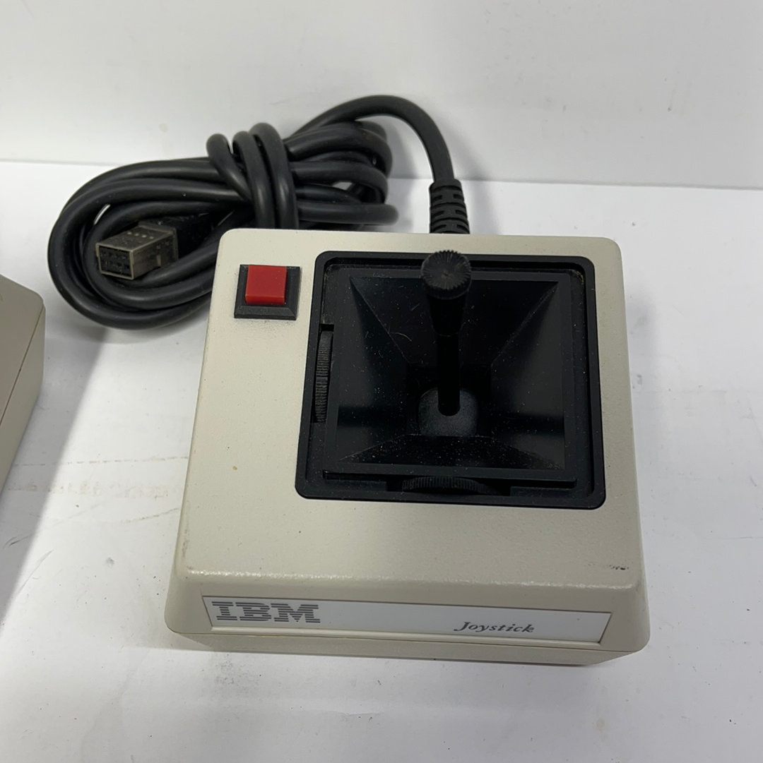 2 PCjr IBM joysticks in great condition. Untested